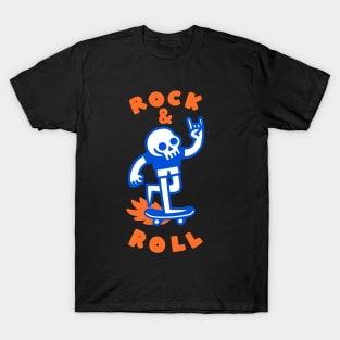 ROCK & ROLL SKULL T-Shirt